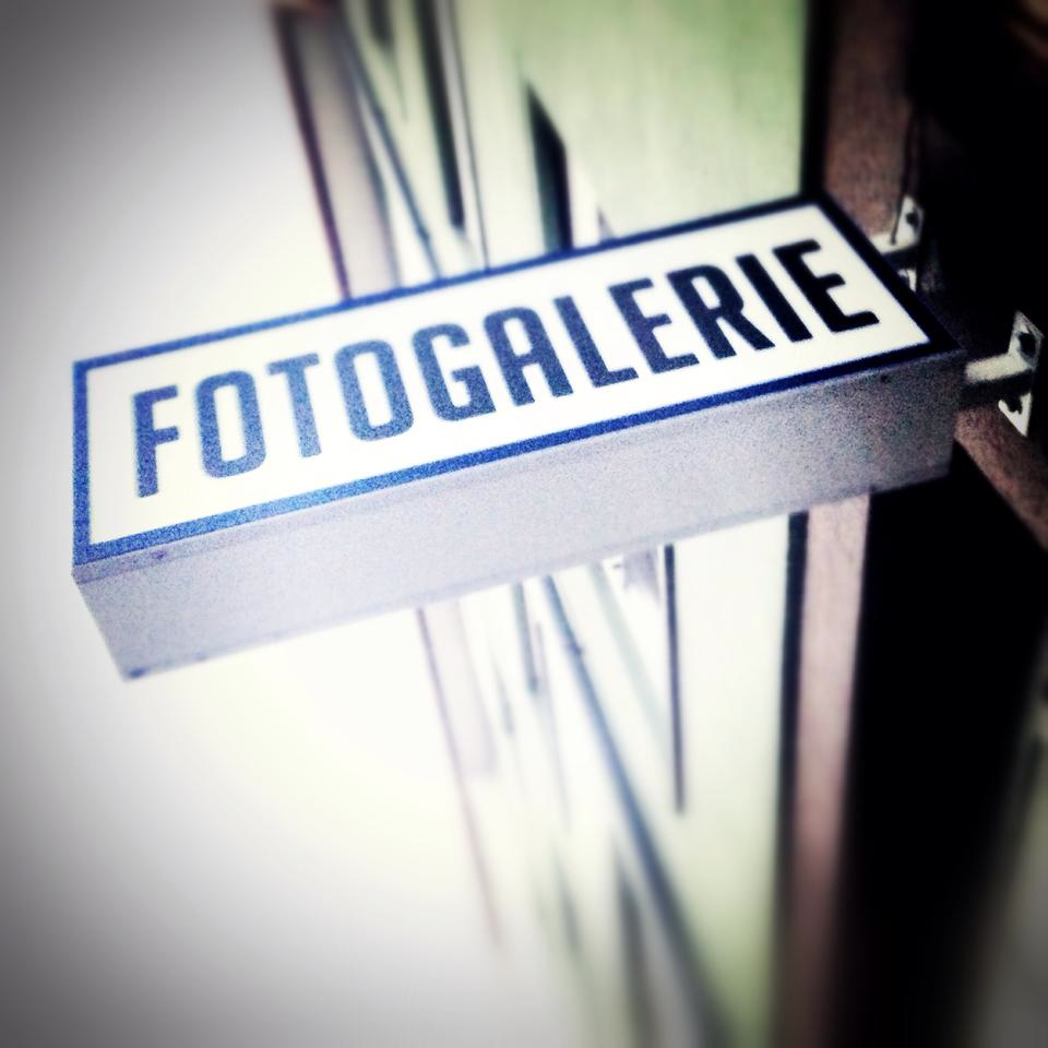 A Fotogalerie Schild